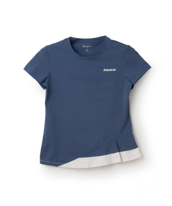 バイカラーアシメタックヘムTEE ATLA554