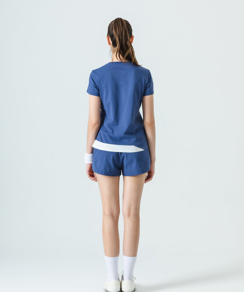 バイカラーアシメタックヘムTEE ATLA554