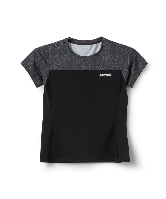 Slit Hem Graphic TEE ATLA602