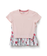 Faux Layer Hem Graphic TEE ATLA603