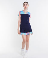 Graphic Hem Tuck Pleated Skort ATLA605