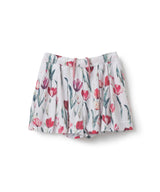 Tuck flare graphic culottes ATLA606