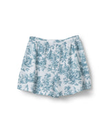Tuck flare graphic culottes ATLA606