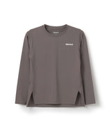 Side Slit Hem Long Sleeve Tee ATLA611