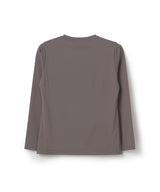 Side Slit Hem Long Sleeve Tee ATLA611