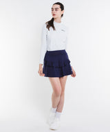 Side Slit Hem Long Sleeve Tee ATLA611