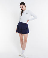 Side Slit Hem Long Sleeve Tee ATLA611