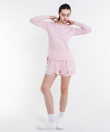 Side Slit Hem Long Sleeve Tee ATLA611