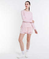 Side Slit Hem Long Sleeve Tee ATLA611