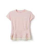 Lace Hem Tuck Flare TEE ATLA615