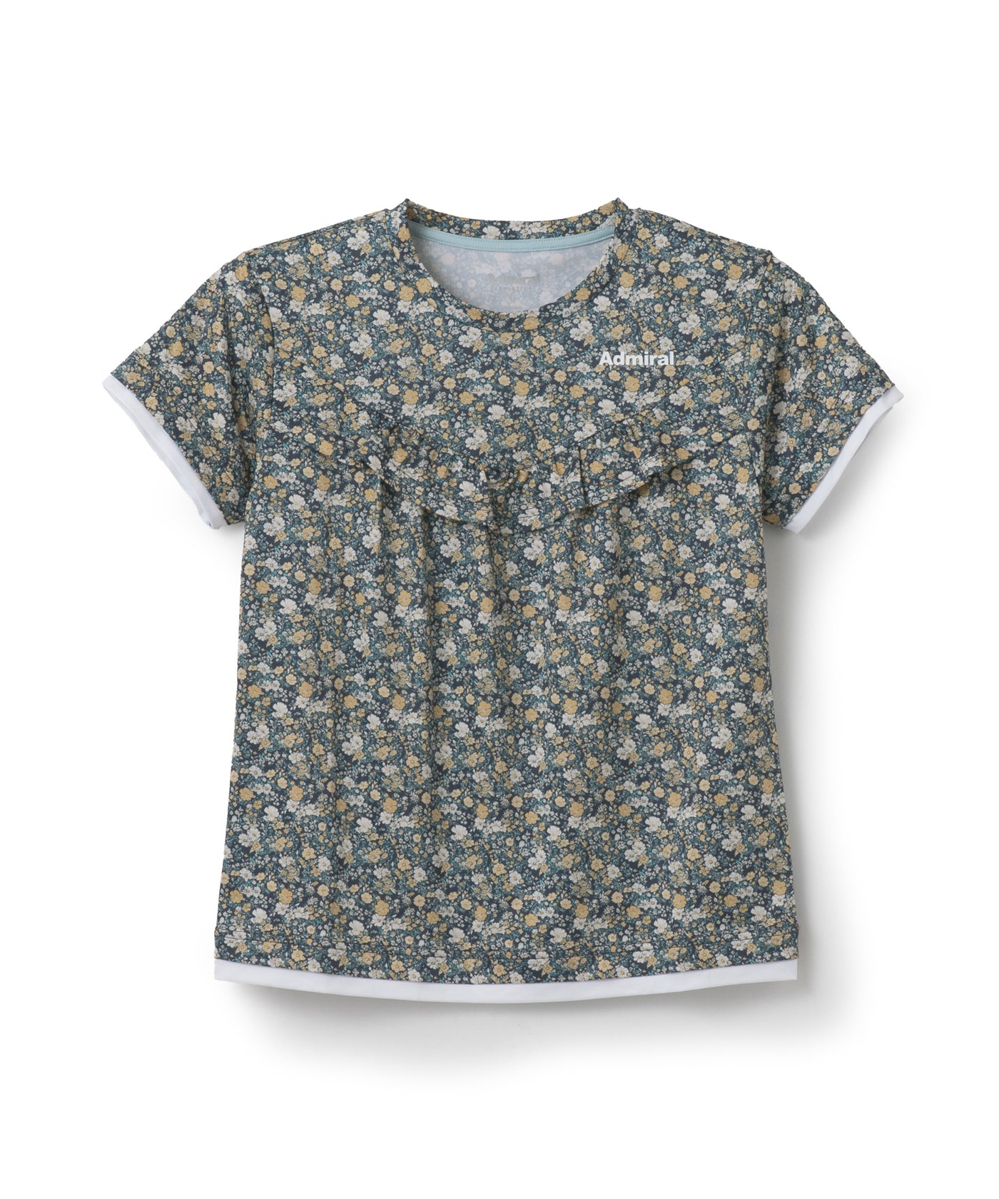 フラワープリントギャザー TEE ATLA618 – ADMIRAL