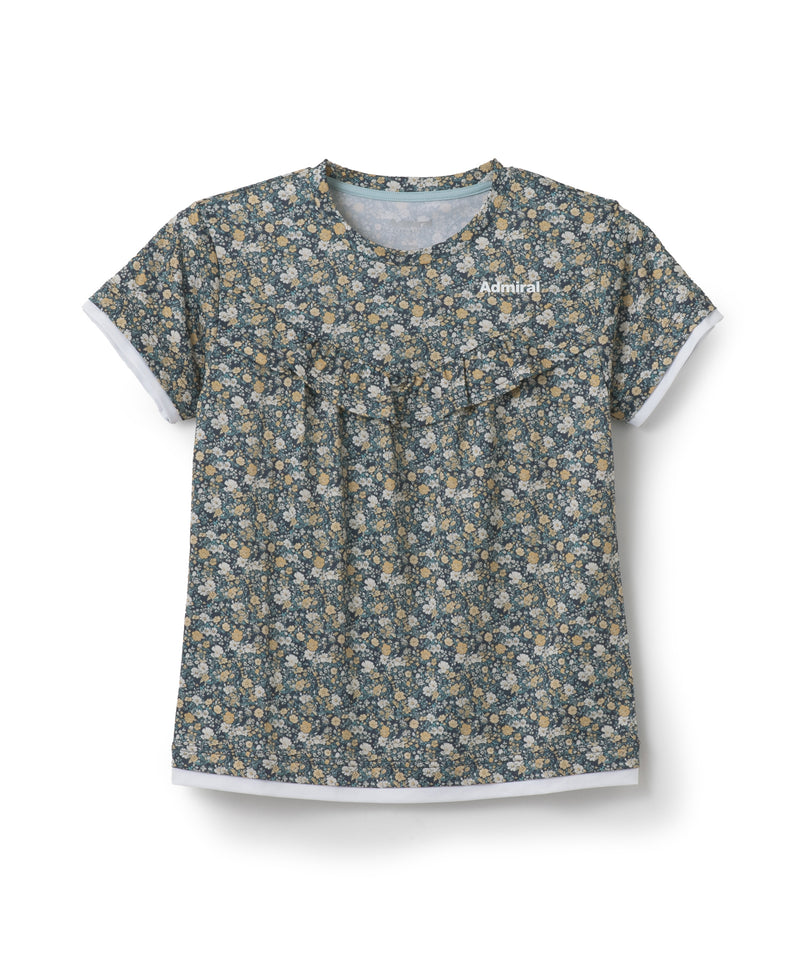 フラワープリントギャザー TEE ATLA618 – ADMIRAL