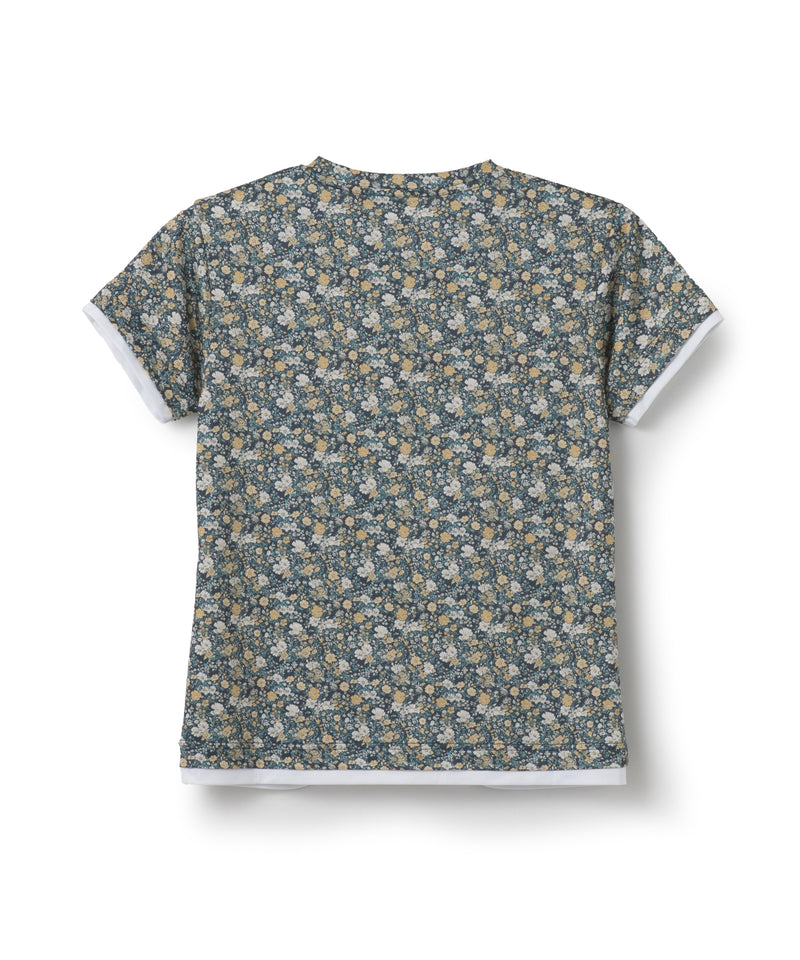 フラワープリントギャザー TEE ATLA618 – ADMIRAL