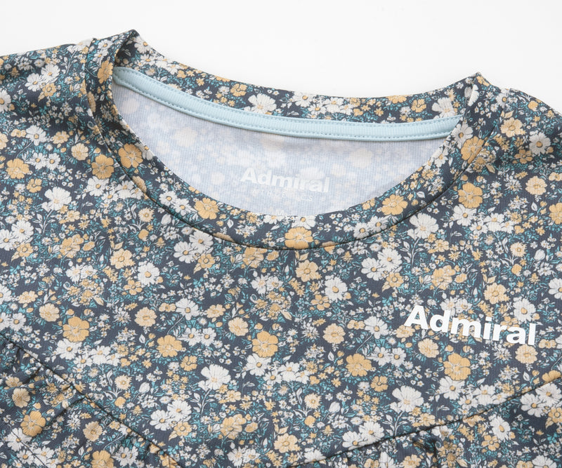 フラワープリントギャザー TEE ATLA618 – ADMIRAL