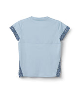 Flower Print Side Slit TEE ATLA619