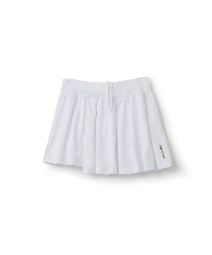 Asymmetrical Hem Pleated Skirt ATLA626
