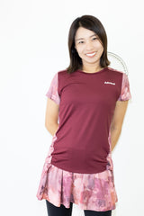 Back Layered Slit Graphic TEE ATLA639