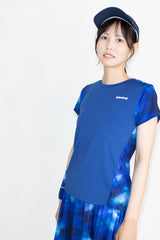 Back Layered Slit Graphic TEE ATLA639
