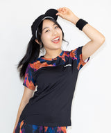 Slit Hem Graphic TEE ATLA640