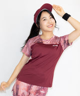 Slit Hem Graphic TEE ATLA640