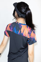 Slit Hem Graphic TEE ATLA640