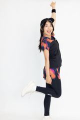 Slit Hem Graphic TEE ATLA640