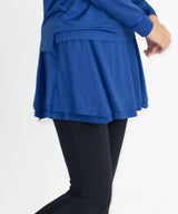 Irregular Hem Coat ATLA648