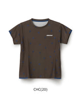 フラワーチェックサイドフレアTEE　ATLA655