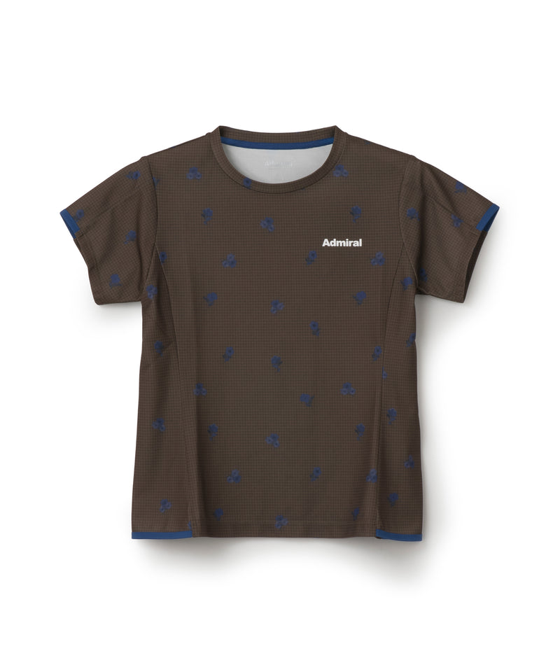 フラワーチェックサイドフレアTEE ATLA655 – ADMIRAL