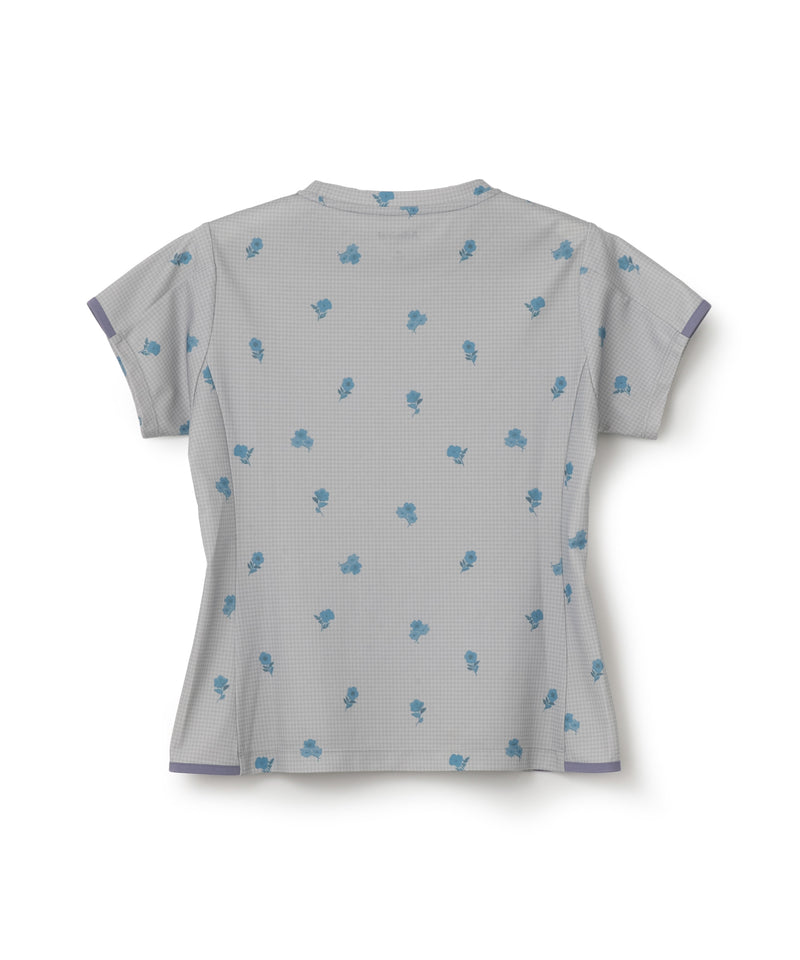 フラワーチェックサイドフレアTEE ATLA655 – ADMIRAL