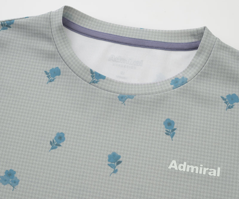 フラワーチェックサイドフレアTEE ATLA655 – ADMIRAL