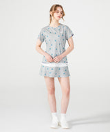 フラワーチェックサイドフレアTEE　ATLA655 ATLA655_09.jpg