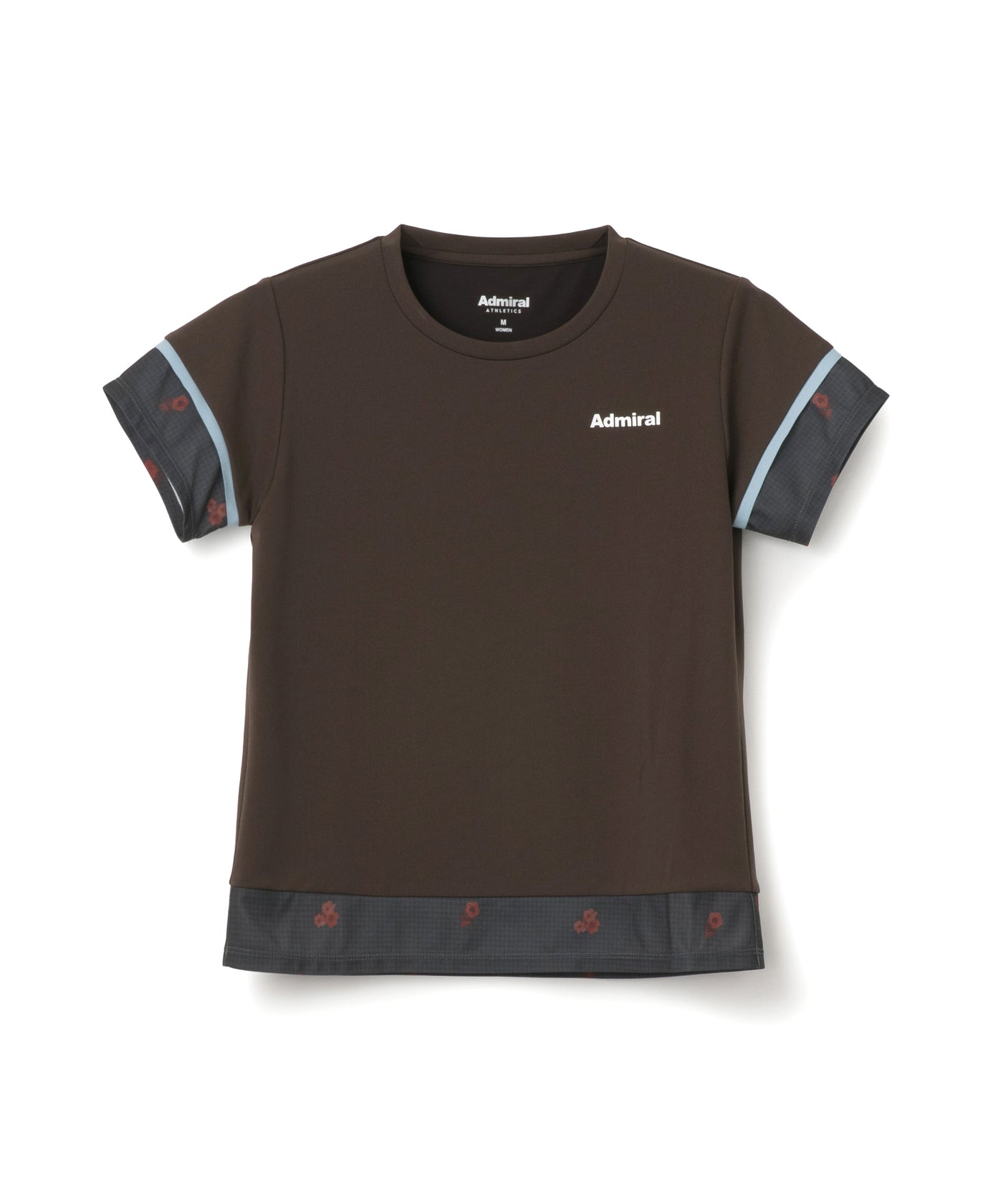 Admiral Tシャツとショーツセット ML ブロッキングフラワーチェックTEE ATLA656 – ADMIRAL