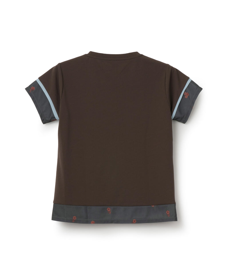 ブロッキングフラワーチェックTEE ATLA656 – ADMIRAL