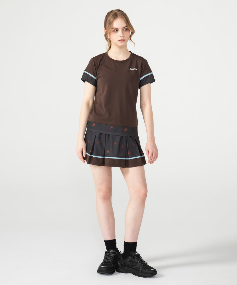 ブロッキングフラワーチェックTEE ATLA656 – ADMIRAL