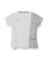 アシンメトリーフラワーチェックTEE　ATLA657 ATLA657_01.jpg
