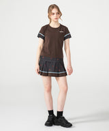フラワーチェックタックプリーツスコート　ATLA658 ATLA658_10.jpg