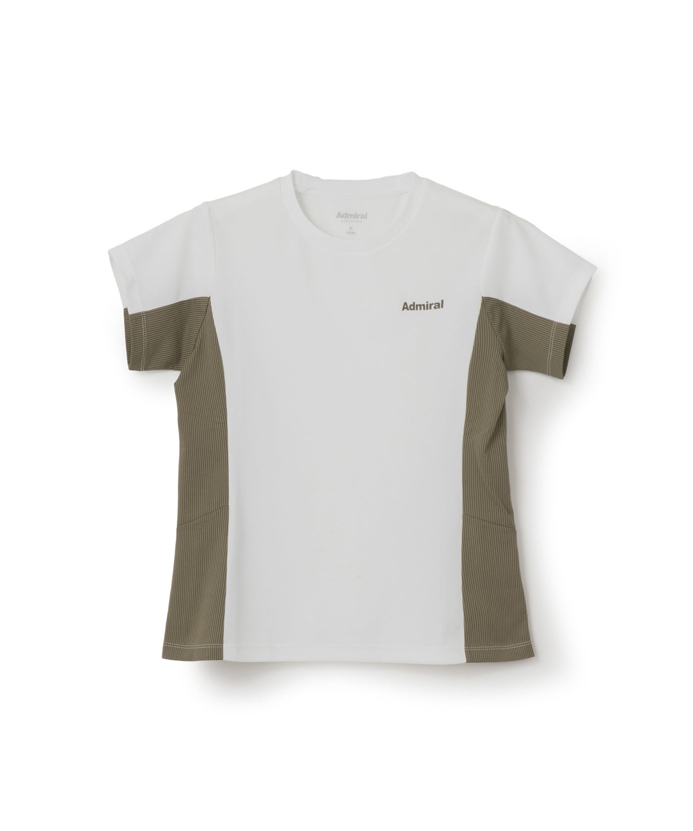 Admiral LA4541 ベージュ Tシャツ L サイドフレアバイカラーTEE ATLA667 – ADMIRAL