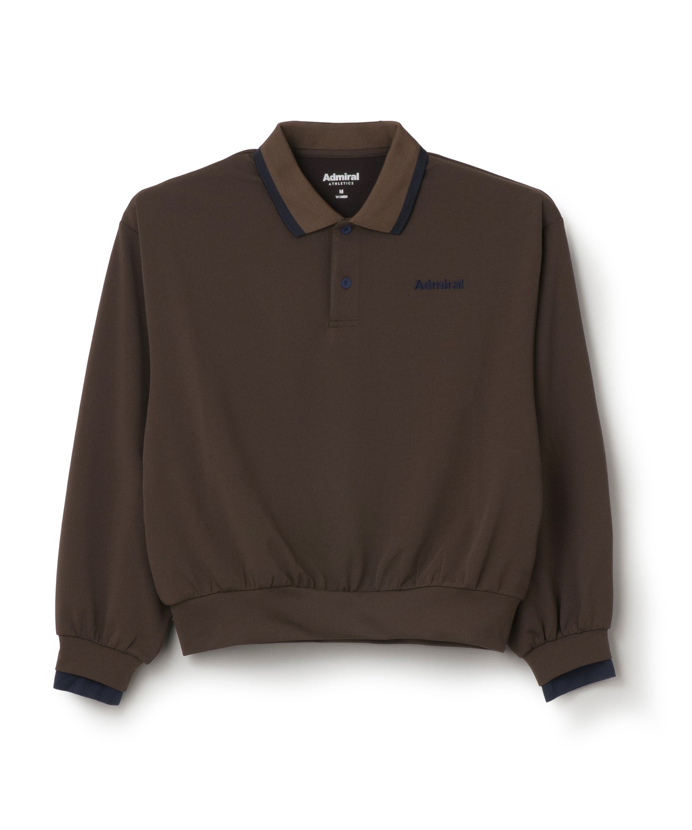 バイカラークロップド丈L/SポロTEE ATLA670 – ADMIRAL