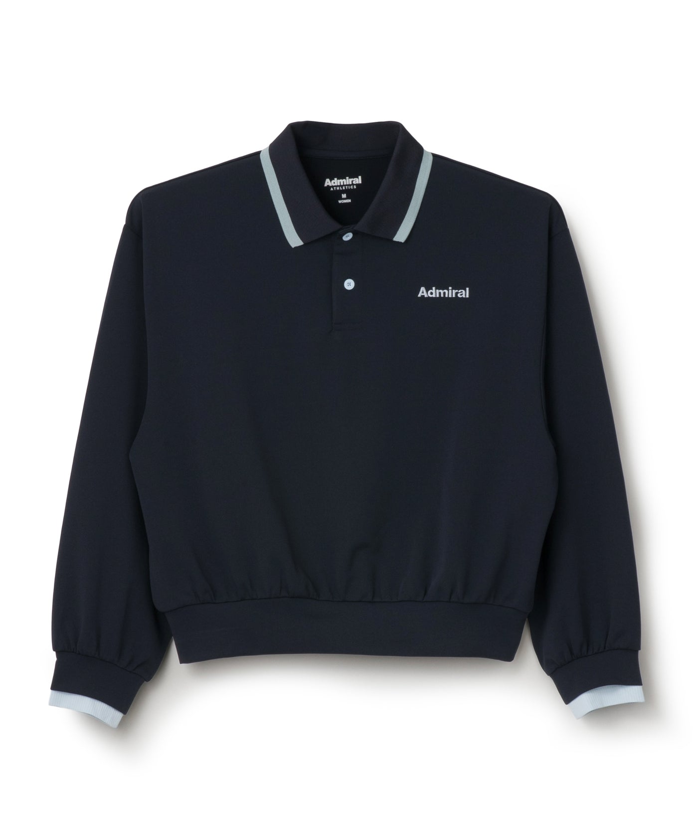バイカラークロップド丈L/SポロTEE ATLA670 – ADMIRAL
