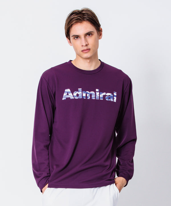 コラージュロゴドライL/S TEE ATMA334
