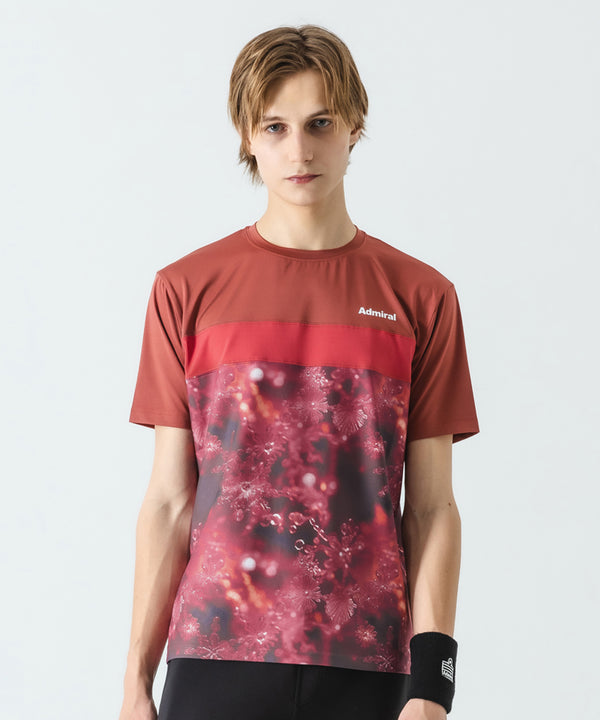 フロントライングラフィックTEE ATMA515
