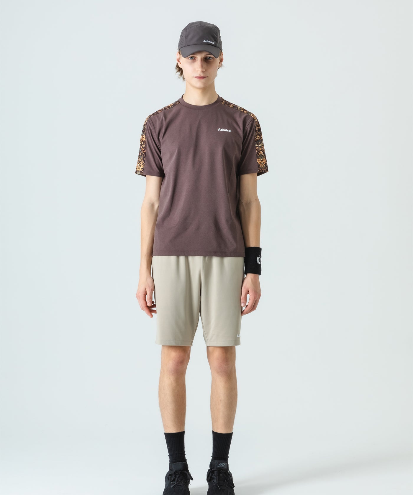 Admiral グラデーション風景Tシャツ 最新2025秋冬モデル Lサイズ アドミラル】Admiral ATLA532 2025秋冬ウェア（レディース）フロント