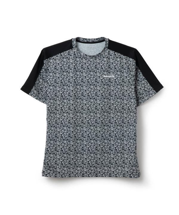 アドミラル フラワープリント　Tシャツ　ブラック　リバティ柄　26SS アドミラル フラワープリント Tシャツ ブラック リバティ柄 26SS 楽天