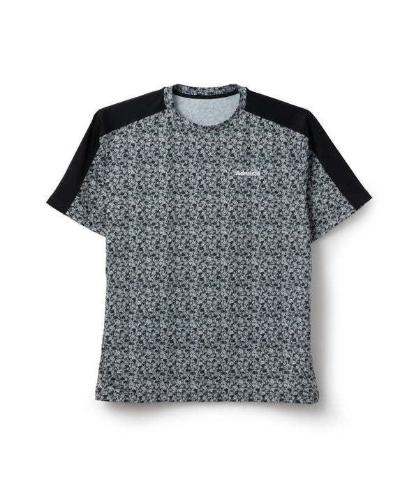 Shoulder Line Flower Print TEE ATMA606
