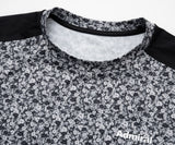 Shoulder Line Flower Print TEE ATMA606