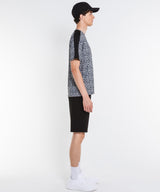 Shoulder Line Flower Print TEE ATMA606
