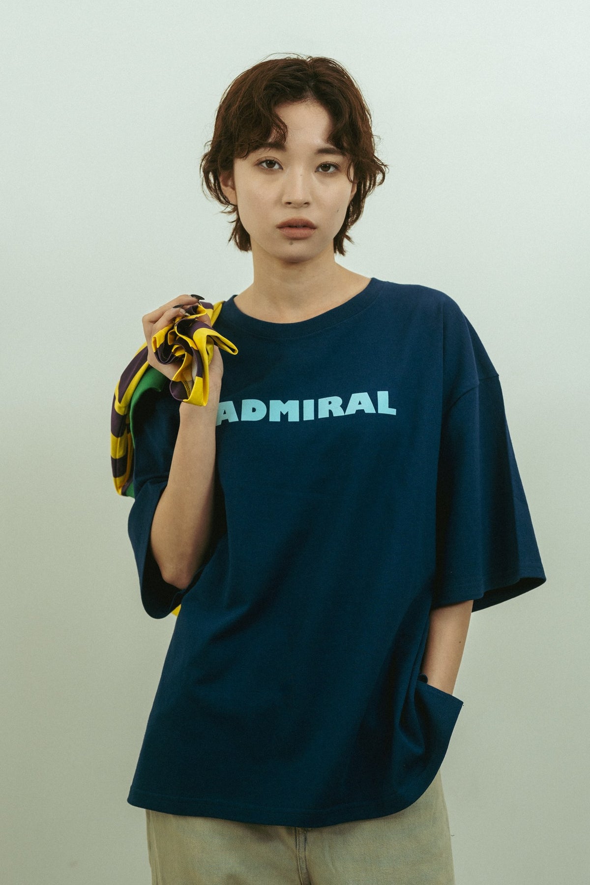 アドミラル　シャツ　Ｌ　ブルー トップス&ポロシャツ(メンズ) – ADMIRAL