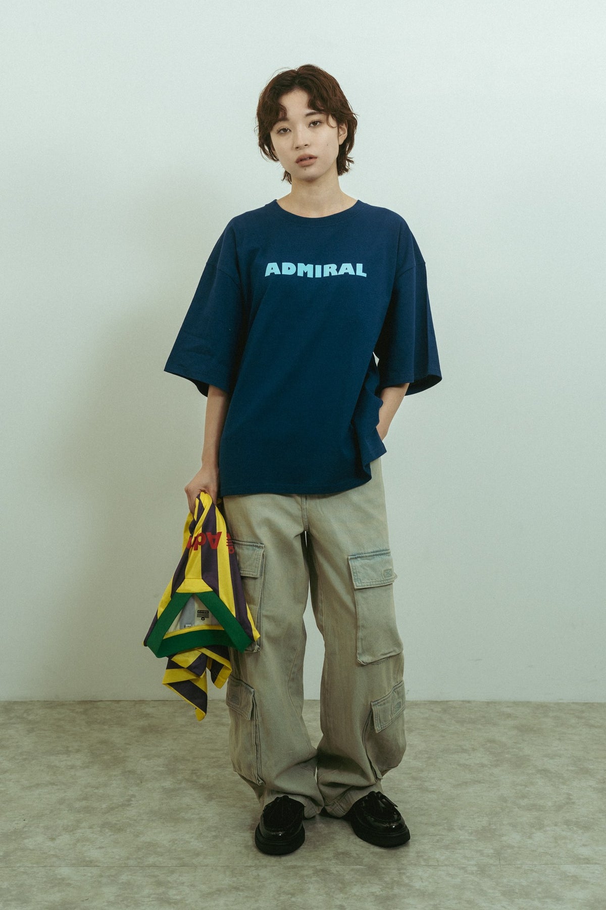 スリット入ビックTシャツ ANMA509 – ADMIRAL