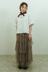 スリット入りビックTシャツ　ANLA601